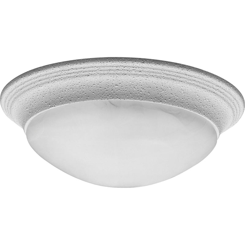 Progress Lighting P3689-30 Two Light Flush Mount, White