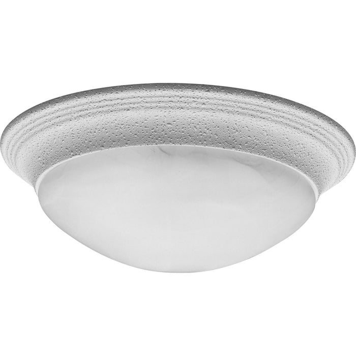 Progress Lighting P3689-30 Two Light Flush Mount, White