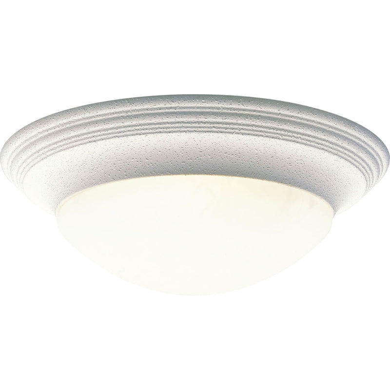 Progress Lighting P3697-30 Three Light Flush Mount, White