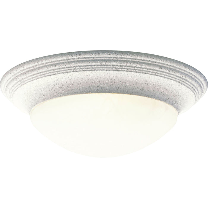 Progress Lighting P3697-30 Three Light Flush Mount, White