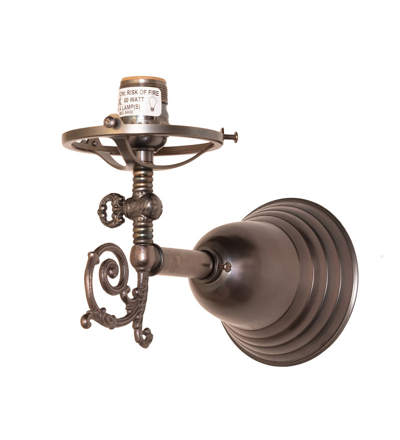 Meyda Tiffany 257263 One Light Wall Sconce Hardware, Weathered Antique Brass