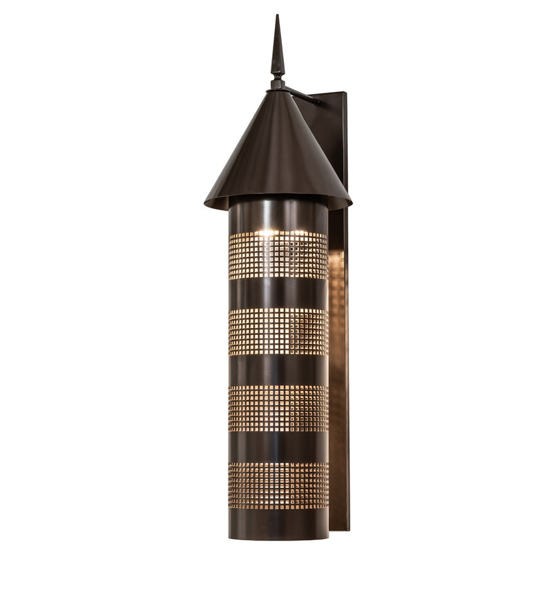 Meyda Tiffany 269260 Three Light Wall Sconce, Brown Bronze