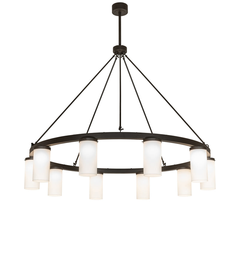 Meyda Tiffany 278673 LED Chandelier, Oil Rubbed Bronze