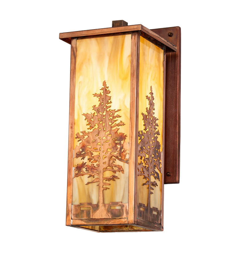Meyda Tiffany 279078 One Light Wall Sconce, Vintage Copper