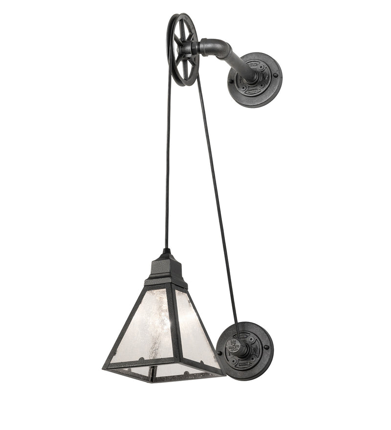 Meyda Tiffany 279429 One Light Wall Sconce, Old Wrought Iron