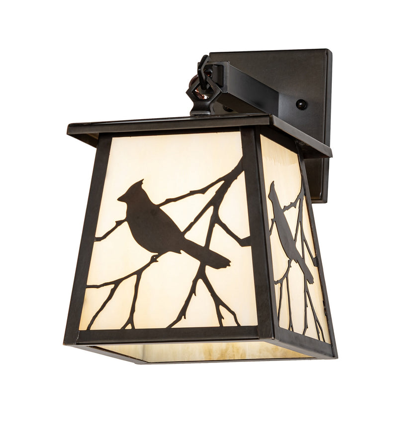 Meyda Tiffany 279471 One Light Wall Sconce, Craftsman Brown