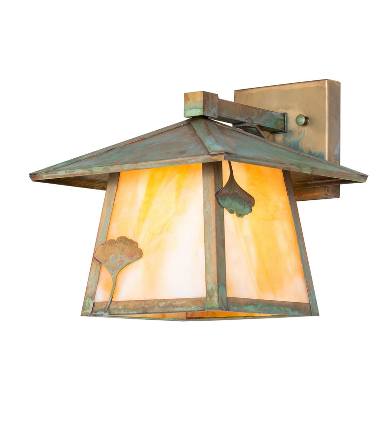 Meyda Tiffany 279473 One Light Wall Sconce, Verdigris