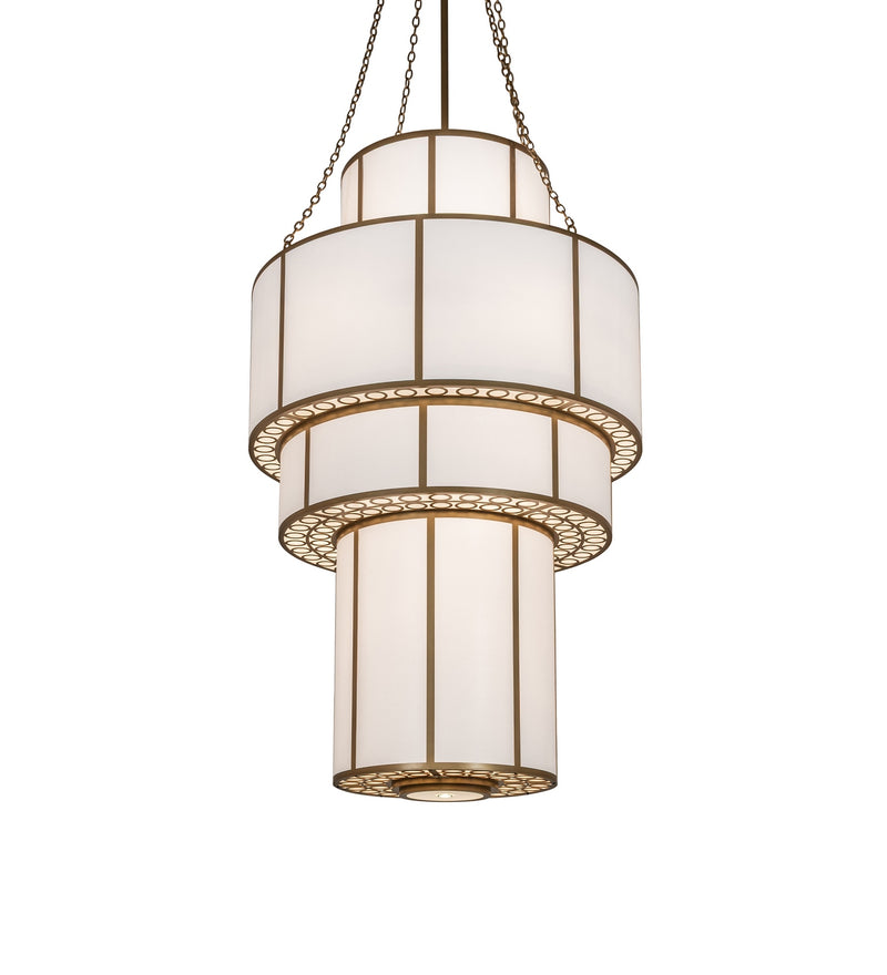 Meyda Tiffany 279555 LED Pendant, Gold Metallic