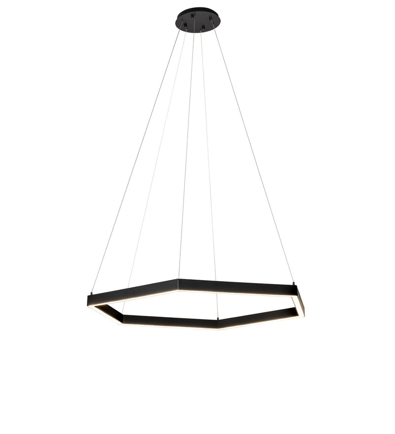 Meyda Tiffany 279810 LED Pendant, Flat Black