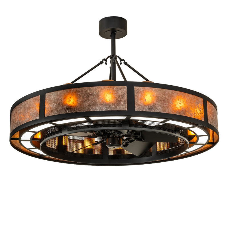 Meyda Tiffany 279989 LED Chandel-Air, Solar Black