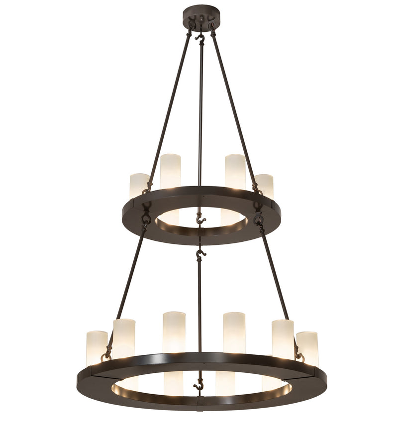 Meyda Tiffany 281441 LED Chandelier, Timeless Bronze