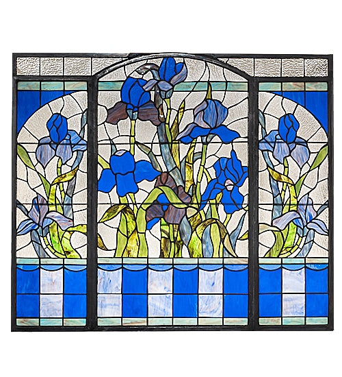 Meyda Tiffany 281985 Window, Craftsman Brown