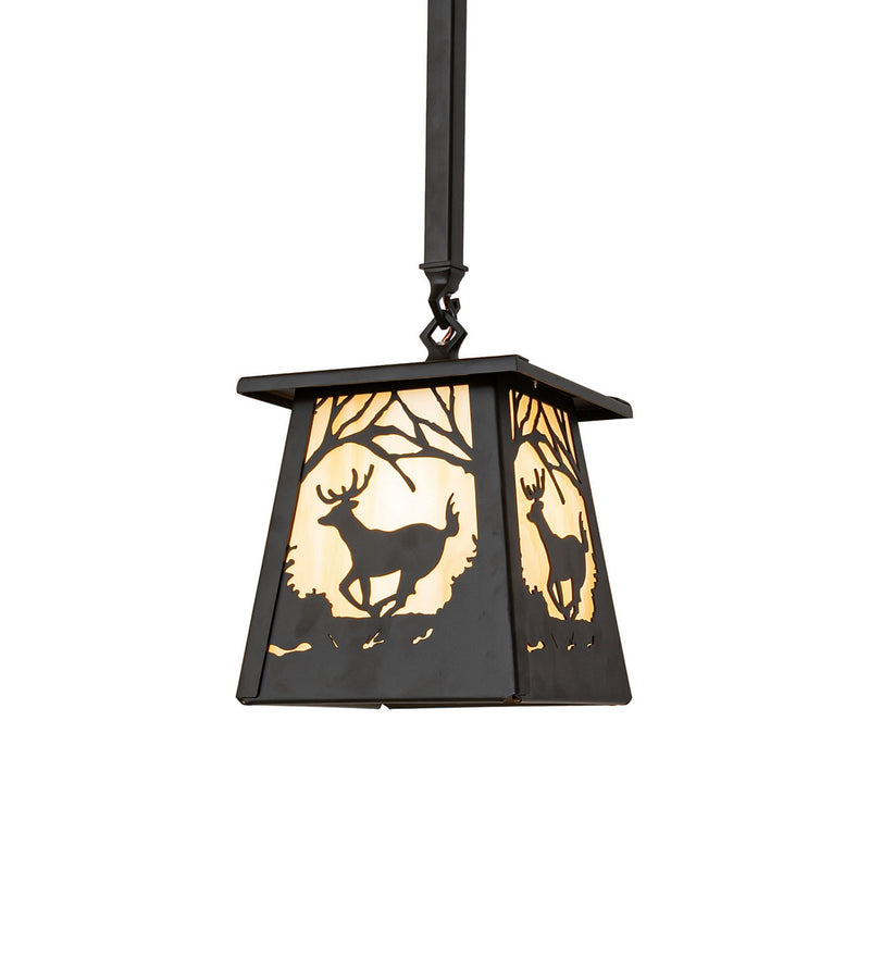 Meyda Tiffany 282330 One Light Mini Pendant, Oil Rubbed Bronze