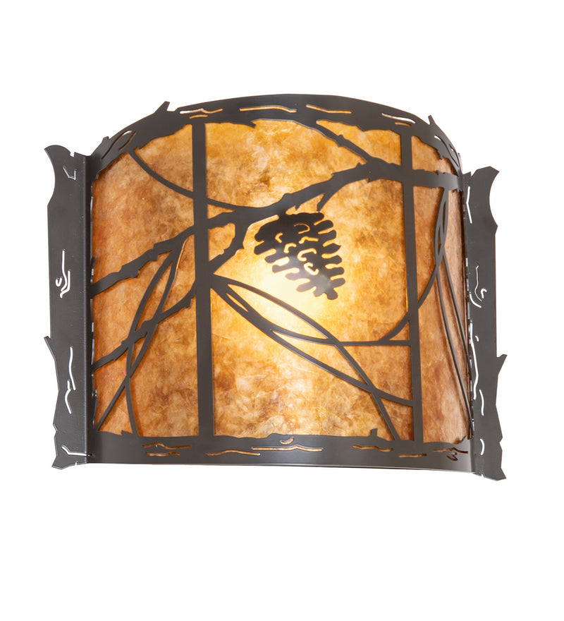 Meyda Tiffany 282452 One Light Wall Sconce, Timeless Bronze