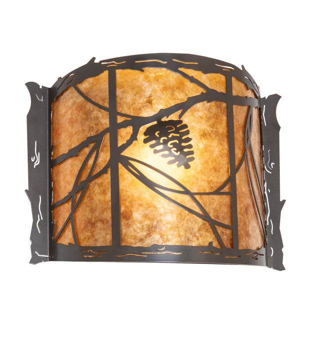 Meyda Tiffany 282452 One Light Wall Sconce, Timeless Bronze