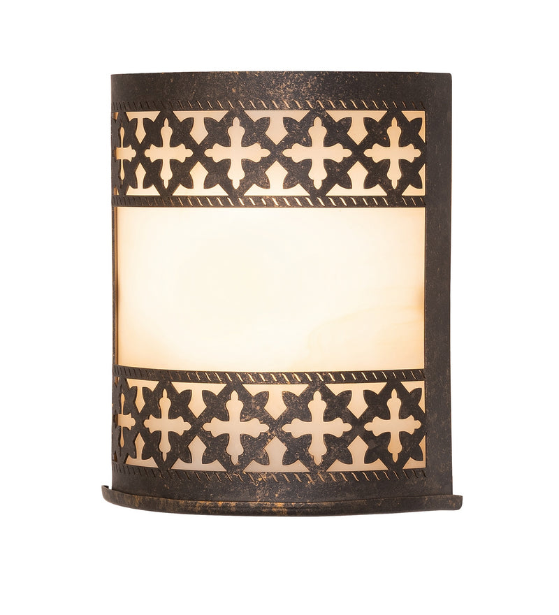 Meyda Tiffany 282458 One Light Wall Sconce, Golden Bronze