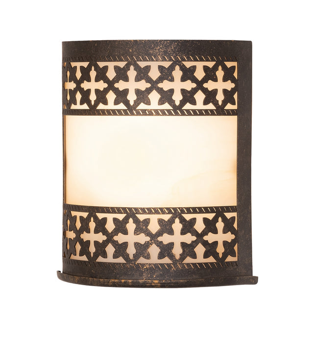 Meyda Tiffany 282458 One Light Wall Sconce, Golden Bronze