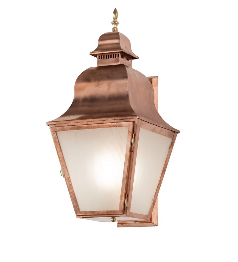 Meyda Tiffany 282534 One Light Wall Sconce, Raw Copper