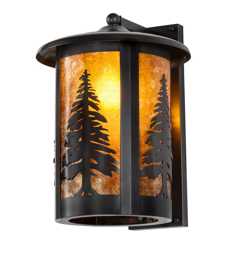 Meyda Tiffany 282980 One Light Wall Sconce, Black Patina