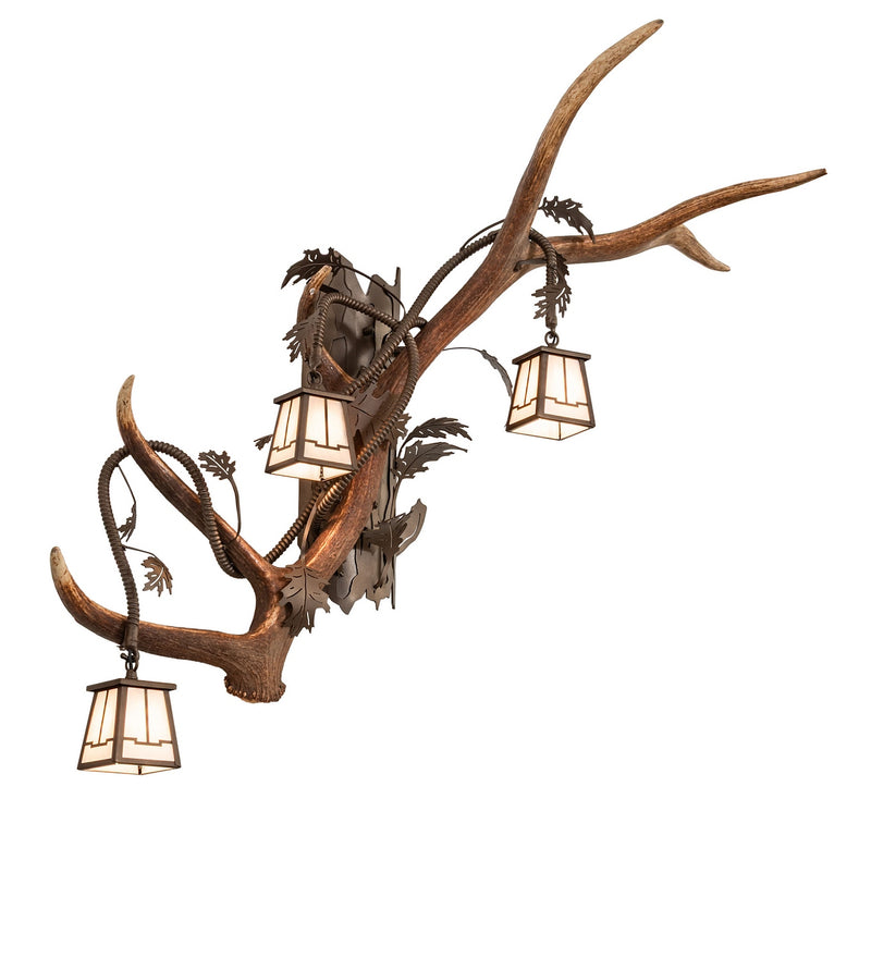 Meyda Tiffany 285216 Three Light Wall Sconce, Tyler Bronze