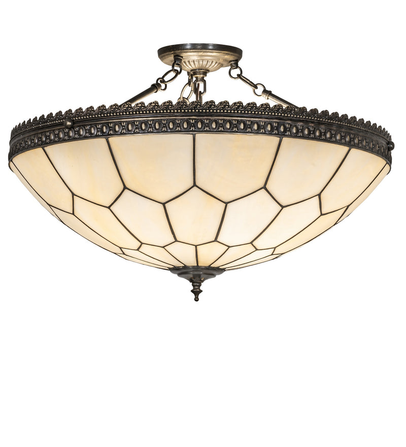 Meyda Tiffany 282247 Three Light Semi-Flushmount