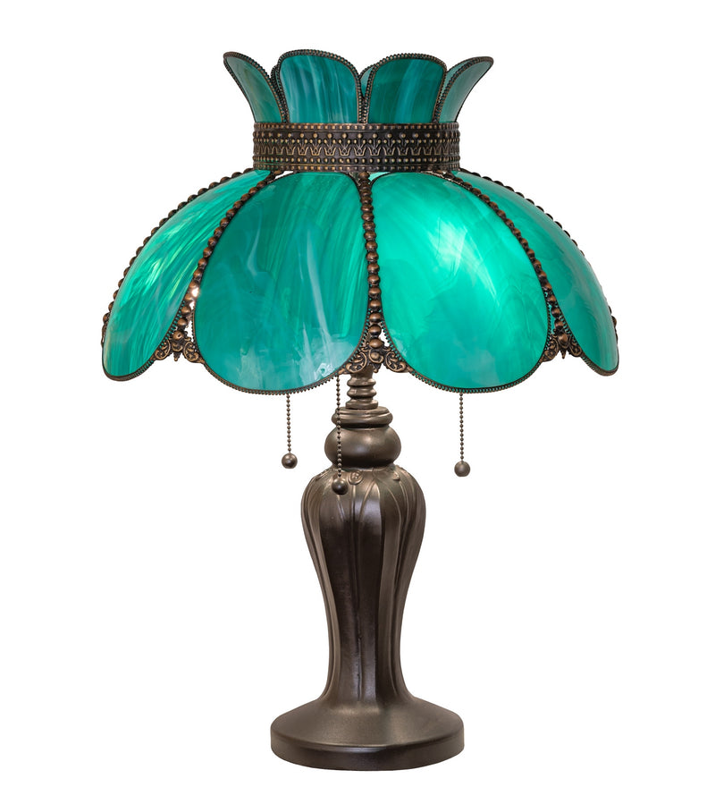Meyda Tiffany 285986 Three Light Table Lamp