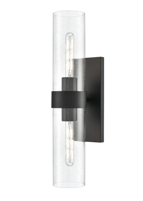 Millennium 15102-MB Two Light Wall Sconce, Matte Black