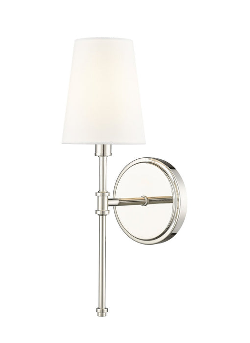 Millennium 16201-PN One Light Wall Sconce, Polished Nickel