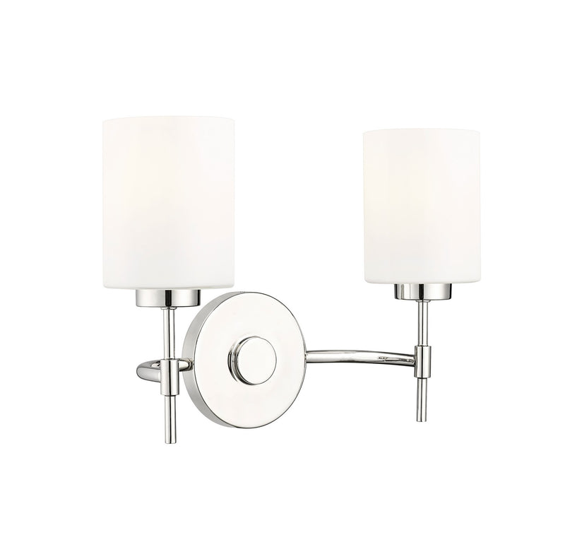 Millennium 19602-PN Two Light Vanity, Polished Nickel