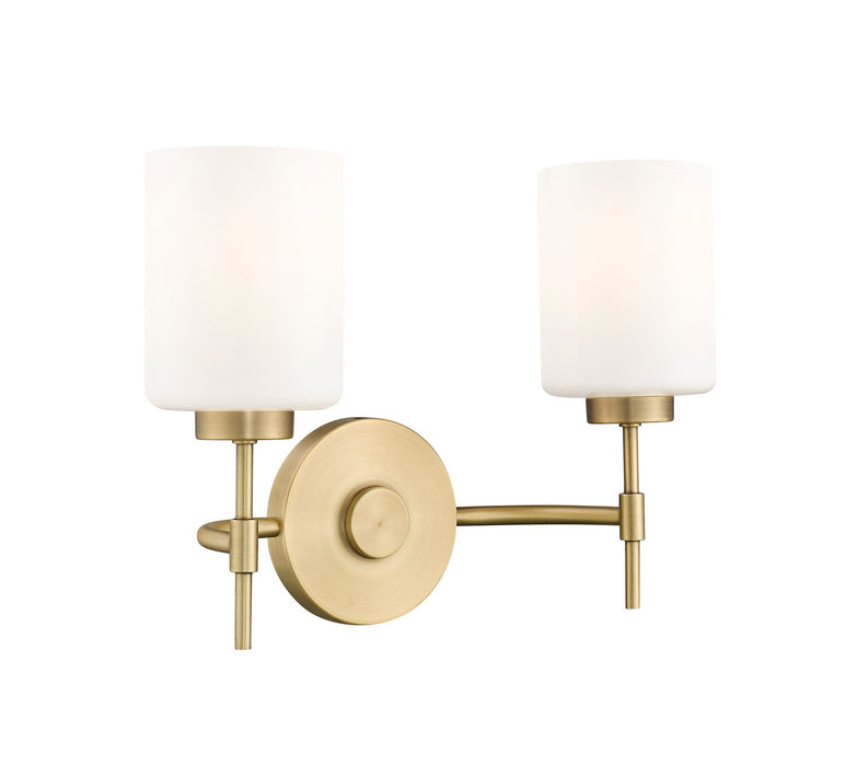 Millennium 19602-VB Two Light Vanity, Vintage Brass