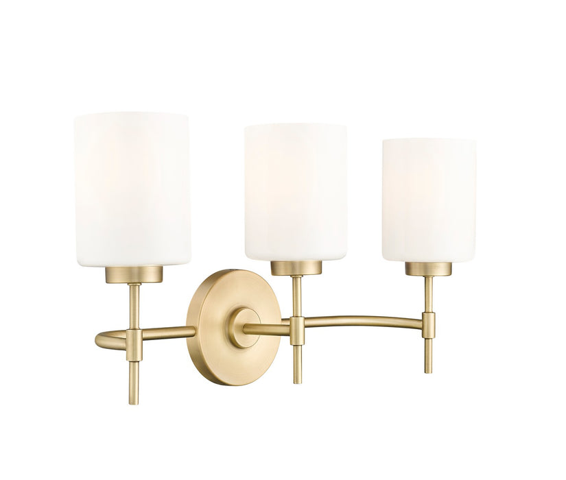 Millennium 19603-VB Three Light Vanity, Vintage Brass