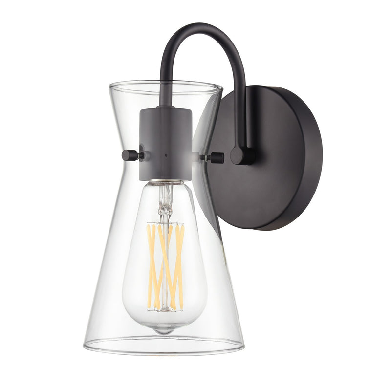 Millennium 21001-MB One Light Vanity, Matte Black