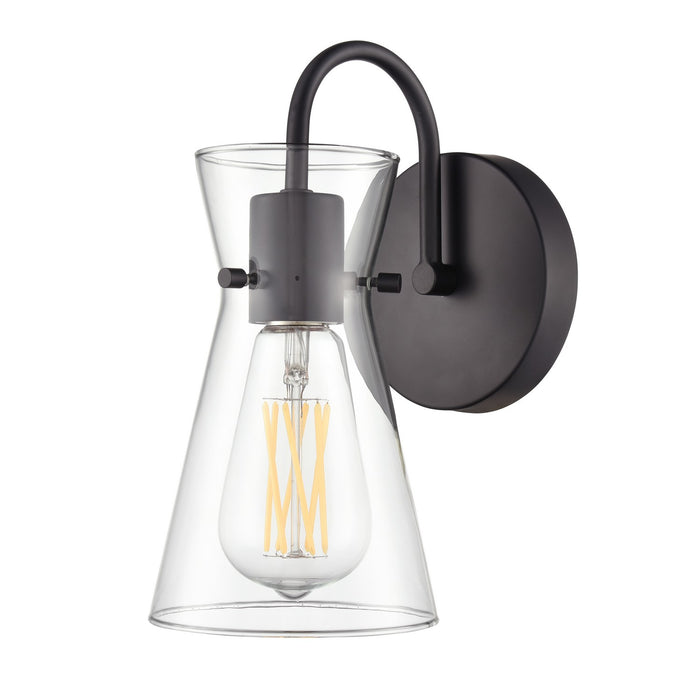 Millennium 21001-MB One Light Vanity, Matte Black