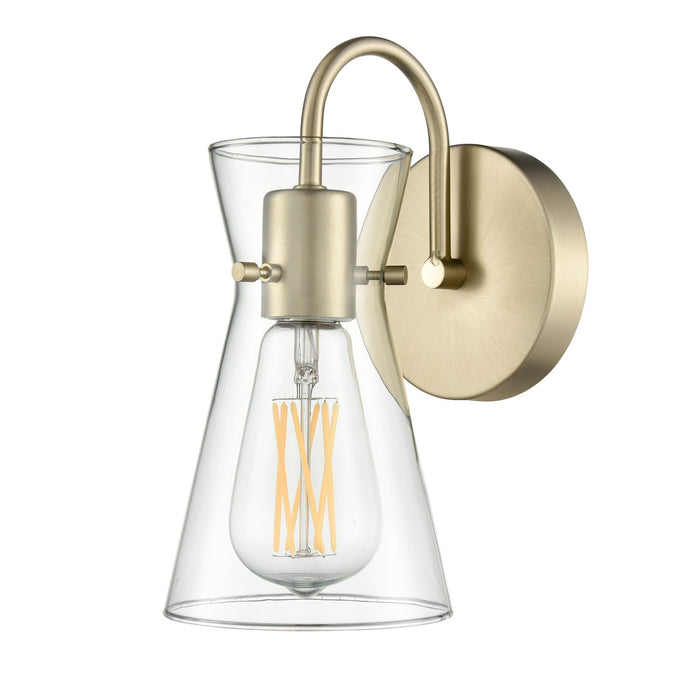 Millennium 21001-MG One Light Vanity, Modern Gold