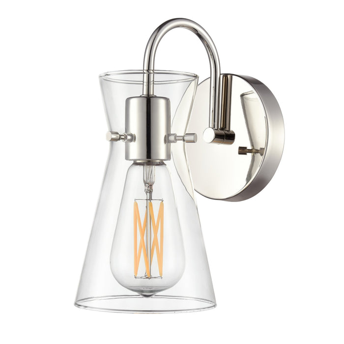 Millennium 21001-PN One Light Vanity, Polished Nickel