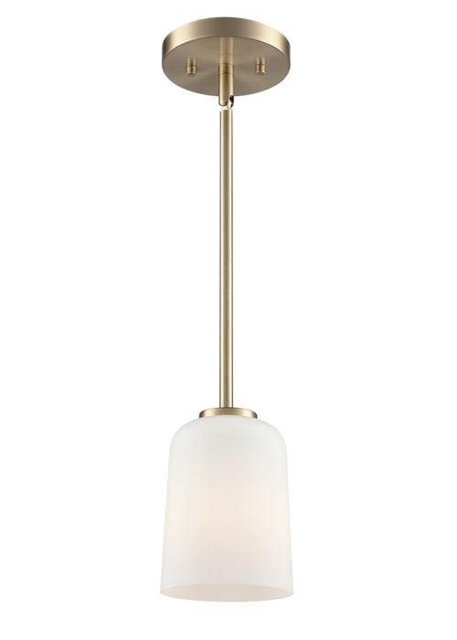 Millennium 214001-MG One Light Pendant, Modern Gold