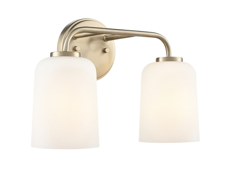 Millennium 214202-MG Two Light Vanity, Modern Gold