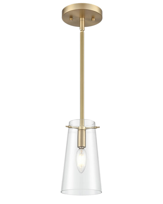 Millennium 217001-VB One Light Pendant, Vintage Brass