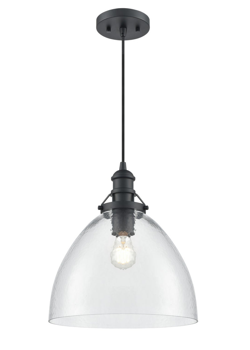 Millennium 218101-MB One Light Pendant, Matte Black