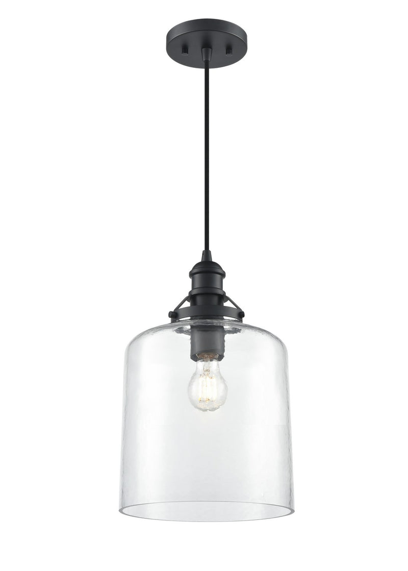 Millennium 218201-MB One Light Pendant, Matte Black