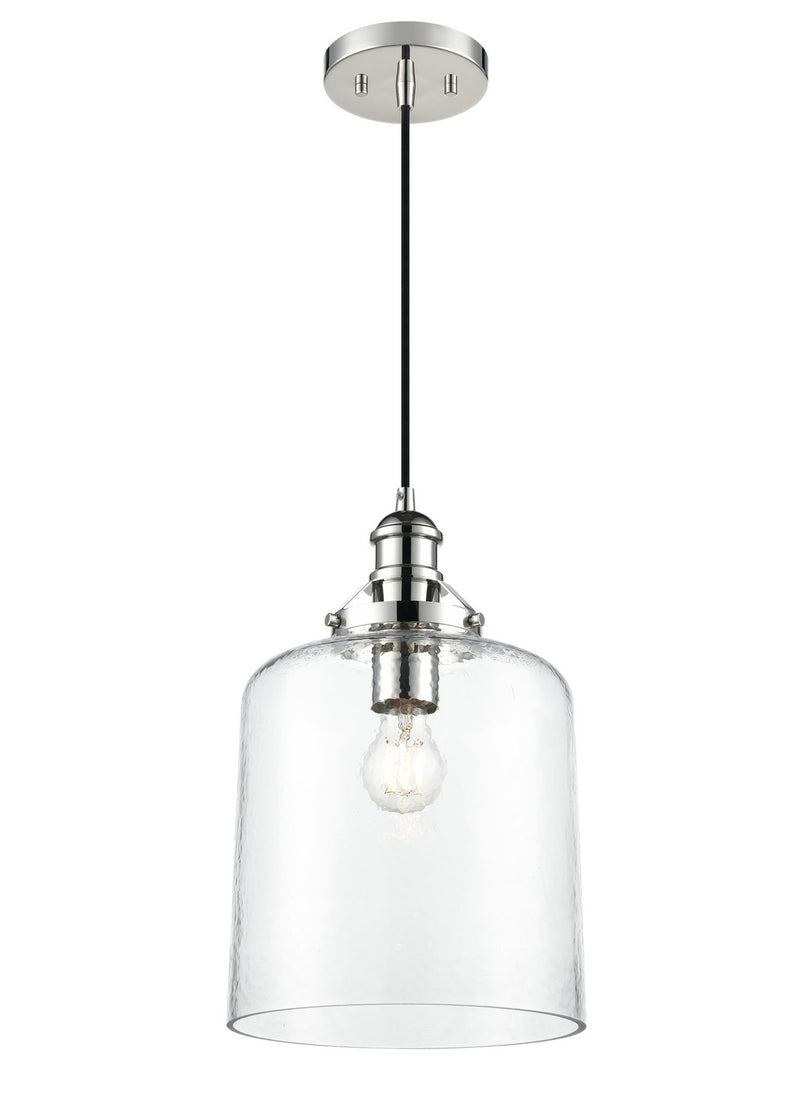 Millennium 218201-PN One Light Pendant, Polished Nickel