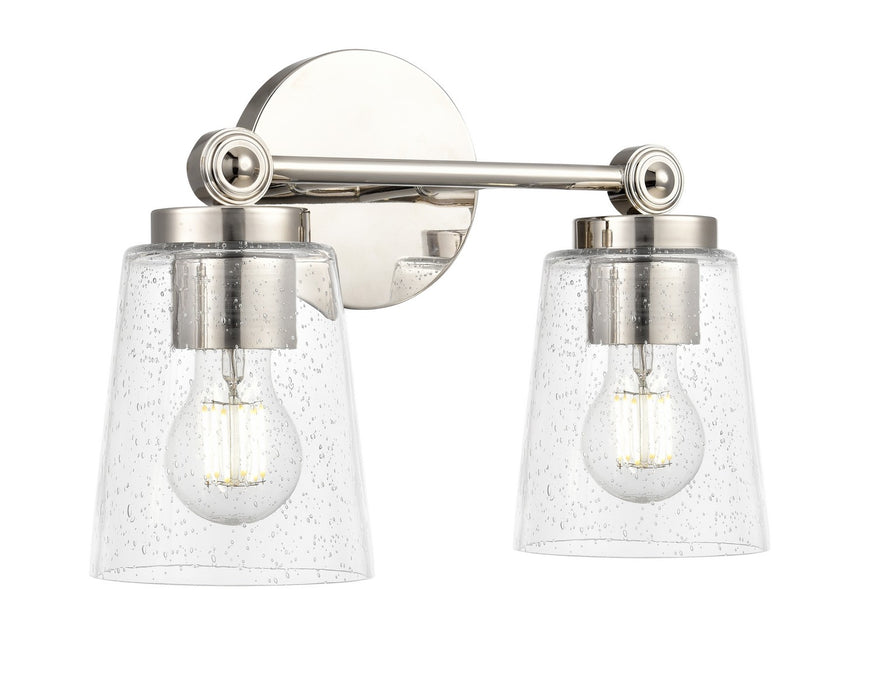 Millennium 22002-PN Two Light Vanity, Polished Nickel