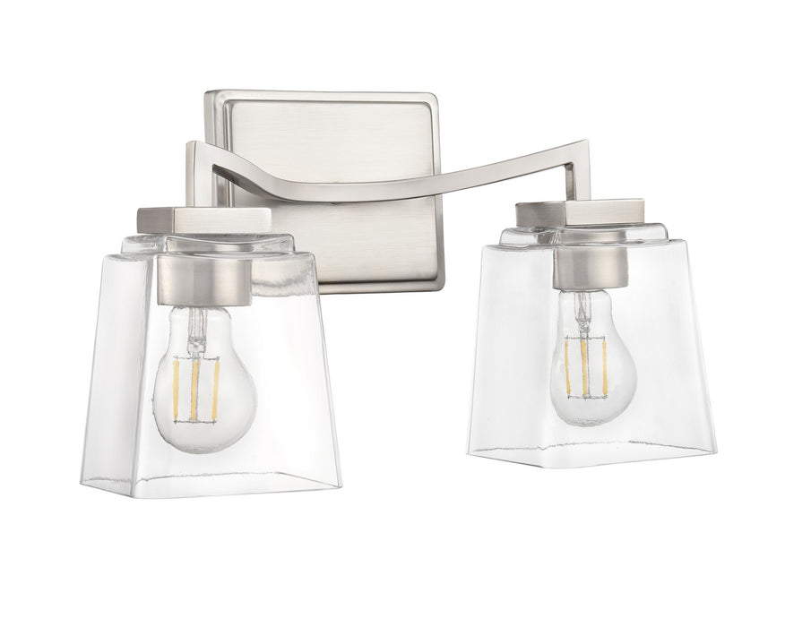 Millennium 24002-BN Two Light Vanity, Brushed Nickel