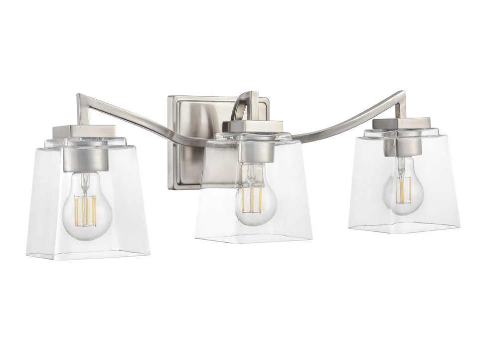 Millennium 24003-BN Three Light Vanity, Brushed Nickel