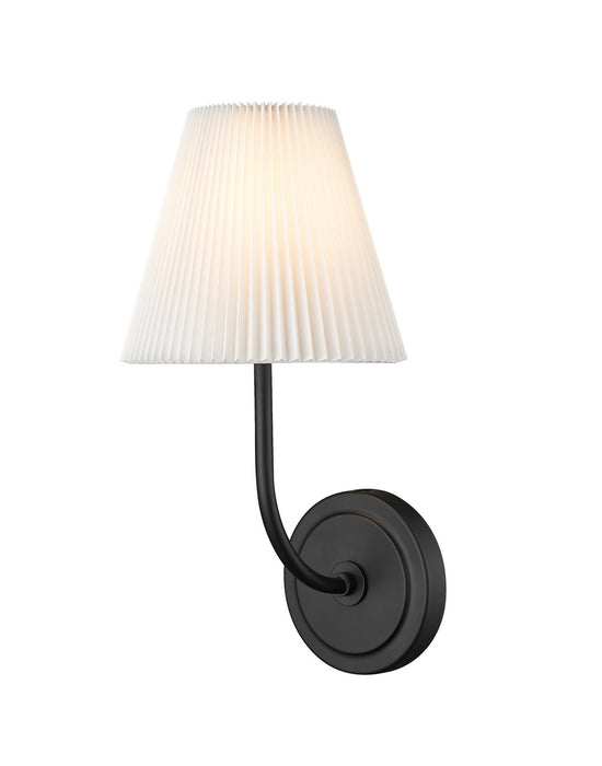 Millennium 25101-MB One Light Vanity, Matte Black