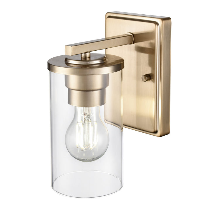 Millennium 2701-MG One Light Vanity, Modern Gold