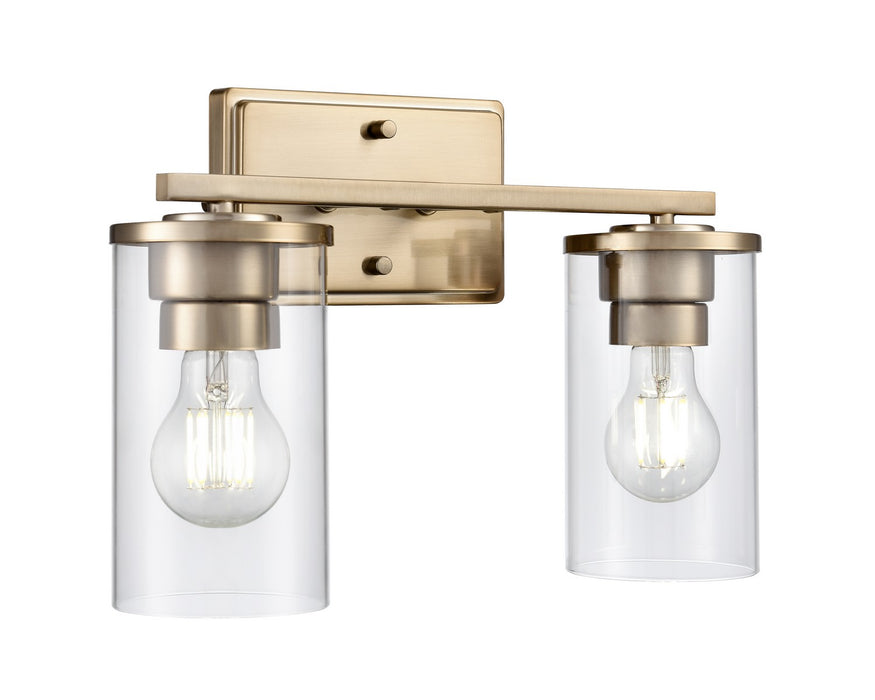 Millennium 2702-MG Two Light Vanity, Modern Gold