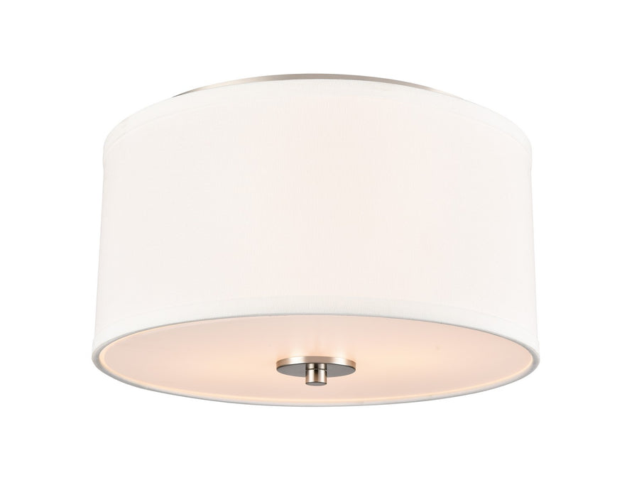 Millennium 41002-BN Two Light Flushmount, Brushed Nickel