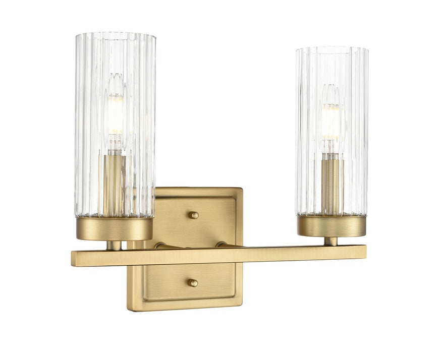Millennium 46002-VB Two Light Vanity, Vintage Brass
