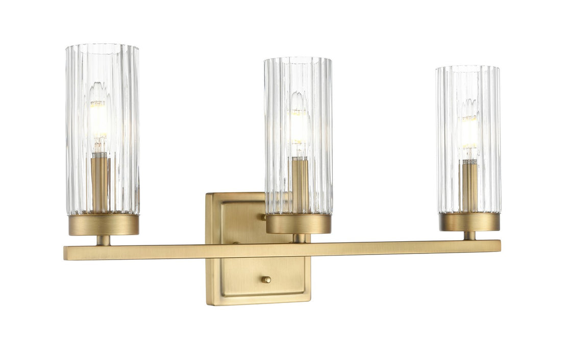 Millennium 46003-VB Three Light Vanity, Vintage Brass
